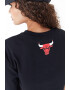 New Era Tricou crop cu imprimeu Chicago Bulls - Pled.ro