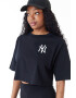 New Era Tricou crop cu maneci cazute New York Yankees - Pled.ro