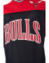 New Era Tricou cu decolteu in V si imprimeu logo Chicago Bulls Rosu Negru - Pled.ro