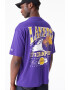 New Era Tricou cu Los Angeles Lakers NBA - Pled.ro