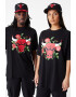 New Era Tricou supradimensionat unisex cu model grafic si floral Chicago Bulls - Pled.ro