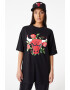 New Era Tricou supradimensionat unisex cu model grafic si floral Chicago Bulls - Pled.ro