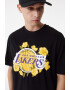 New Era Tricou unisex supradimensionat cu imprimeu grafic LA Lakers - Pled.ro