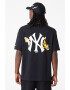 New Era Tricou unisex supradimensionat cu imprimeu New York Yankees - Pled.ro