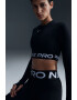 Nike Bluza crop pentru fitness Dri Fit Pro - Pled.ro