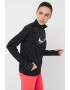 Nike Bluza de trening cu tehnologie Dri-FIT si fenta cu fermoar pentru alergare Swoosh - Pled.ro