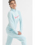 Nike Bluza de trening cu tehnologie Dri-FIT si fenta cu fermoar pentru alergare Swoosh - Pled.ro