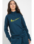 Nike Bluza de trening cu tehnologie Dri-FIT si fenta cu fermoar pentru alergare Swoosh - Pled.ro