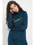 Nike Bluza de trening cu tehnologie Dri-FIT si fenta cu fermoar pentru alergare Swoosh - Pled.ro