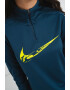 Nike Bluza de trening cu tehnologie Dri-FIT si fenta cu fermoar pentru alergare Swoosh - Pled.ro