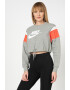 Nike Bluza sport crop cu imprimeu logo - Pled.ro