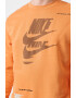 Nike Bluza sport cu decolteu la baza gatului si logo - Pled.ro