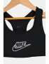 Nike Bustiera cu imprimeu logo si tehnologie Dri-Fit pentru antrenament Swoosh - Pled.ro