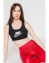 Nike Bustiera cu tehnologie Dri-FIt si imprimeu logo pentru fitness Swoosh - Pled.ro