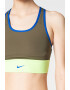 Nike Bustiera cu tehnologie Dri-FIT logo si spate decupat pentru fitness - Pled.ro