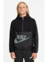 Nike Hanorac din material teddy cu fenta cu fermoar Amplify - Pled.ro