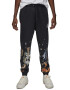 Nike Pantaloni de trening cu talie medie si model abstract pentru baschet - Pled.ro