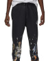 Nike Pantaloni de trening cu talie medie si model abstract pentru baschet - Pled.ro