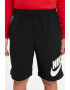 Nike Pantaloni scurti cu imprimeu logo si buzunare oblice Sportswear - Pled.ro