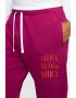 Nike Pantaloni sport cu logo si snur - Pled.ro