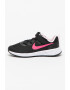 Nike Pantofi sport cu insertii din plasa si velcro Revolution 6 - Pled.ro