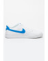 Nike Pantofi sport de piele ecologica cu logo Court Royale 2 Alb Albastru - Pled.ro