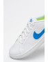 Nike Pantofi sport de piele ecologica cu logo Court Royale 2 Alb Albastru - Pled.ro