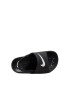 Nike Sandale de piele nabuc cu talpa plata si aplicatie logo Kawa - Pled.ro