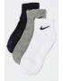 Nike Set de sosete pana la glezna cu tehnologie Dri-FIT Everyday Cush - 3 perechi - Pled.ro