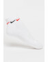 Nike Set de sosete unisex pana la glezna cu amortizare si tehnologie Dri-FIT pentru fitness Everyday Plus - 3 perechi - Pled.ro