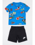 Nike Set de tricou cu imprimeu grafic si pantaloni scurti - Pled.ro