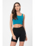 Nike Top crop cu decolteu amplu pentru yoga Luxe - Pled.ro