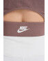 Nike Top crop cu decupaj pe partea din spate - Pled.ro