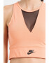 Nike Top crop cu garnituri semitransparente Sportswear - Pled.ro