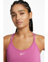 Nike Top cu spate decupat si tehnologie Dri-Fit pentru fitness - Pled.ro