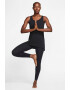 Nike Top cu tehnologie Dri-Fit si spate decupat pentru yoga Layer - Pled.ro