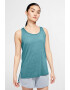 Nike Top cu tehnologie Dri-Fit si spate decupat pentru yoga Layer - Pled.ro