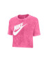 Nike Tricou crop cu imprimeu logo Futura - Pled.ro