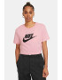 Nike Tricou crop de bumbac cu imprimeu logo Essentials - Pled.ro