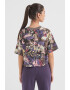 Nike Tricou crop cu model floral - Pled.ro