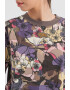 Nike Tricou crop cu model floral - Pled.ro