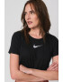 Nike Tricou crop cu terminatie asimetrica pentru fitness Dri-Fit - Pled.ro