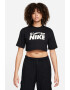 Nike Tricou crop de bumbac - Pled.ro