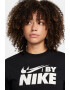 Nike Tricou crop de bumbac - Pled.ro