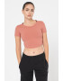 Nike Tricou crop cu tehnologie Dri-Fit pentru fitness - Pled.ro