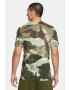 Nike Tricou cu decolteu la baza gatului pentru fitness Tee Camo - Pled.ro