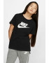 Nike Tricou cu imprimeu logo si terminatie asimetrica Sportswear Futura - Pled.ro