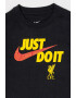 Nike Tricou cu logo Liverpool F.C. pentru fotbal - Pled.ro