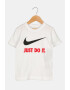 Nike Tricou de bumbac cu logo supradimensionat Swoosh - Pled.ro