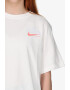 Nike Tricou din bumbac cu decolteu la baza gatului - Pled.ro